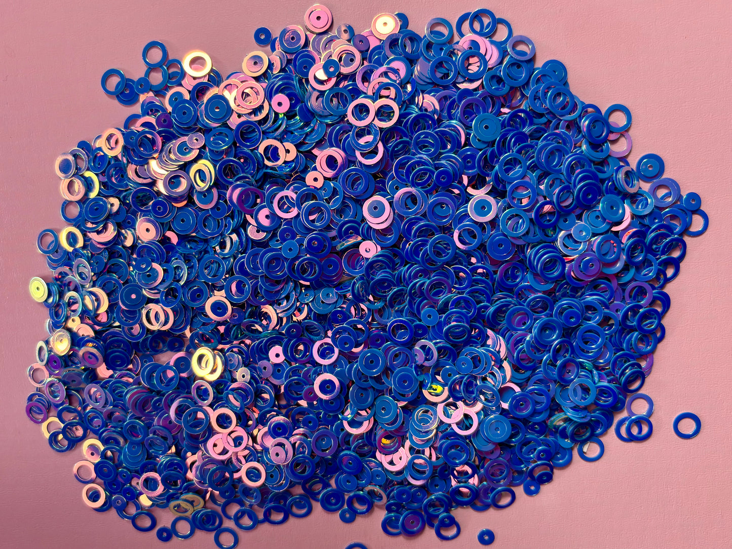 Circle purple blue pvc