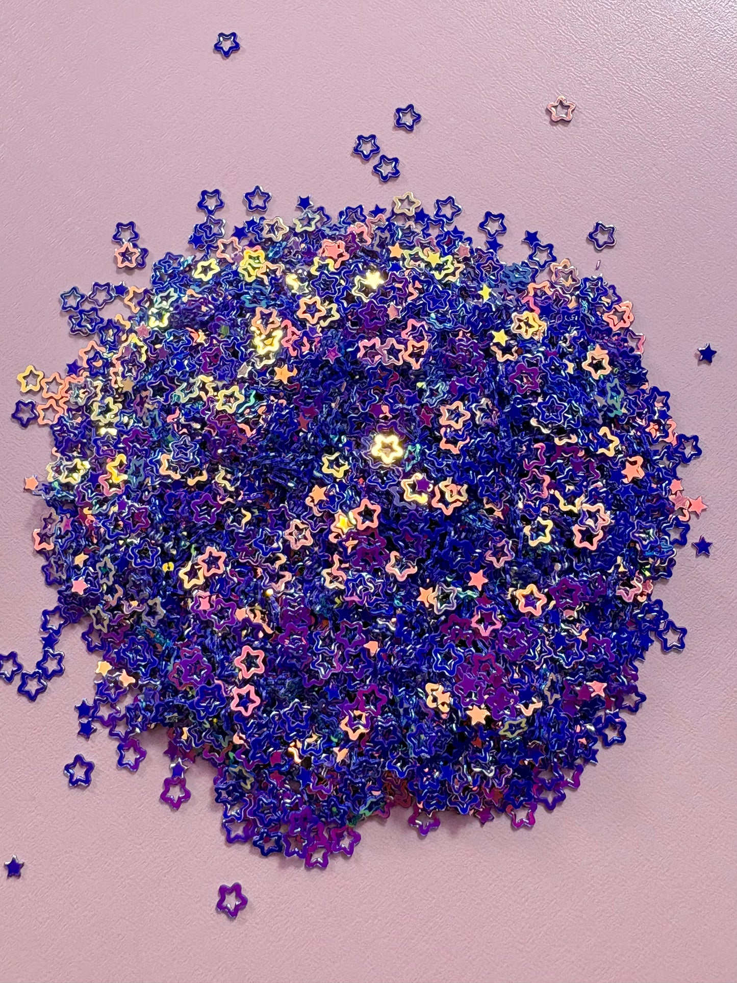 Purple star pvc